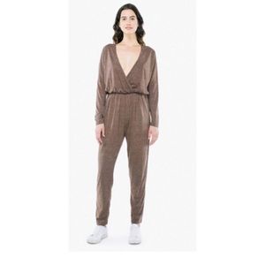 American Apparel Tri Blend Jumpsuit Size Small